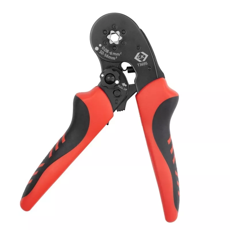 C.K Tools T3695 Automatische Aderendhülsen-Crimpzange 0,08-16 mm²