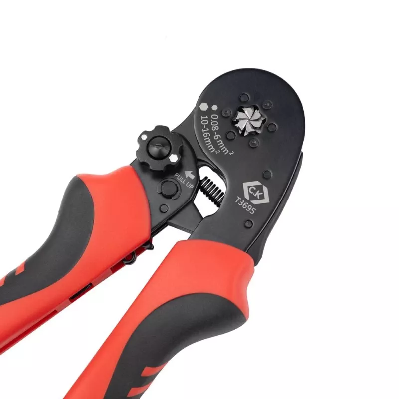 C.K Tools T3695 Automatische Aderendhülsen-Crimpzange 0,08-16 mm²