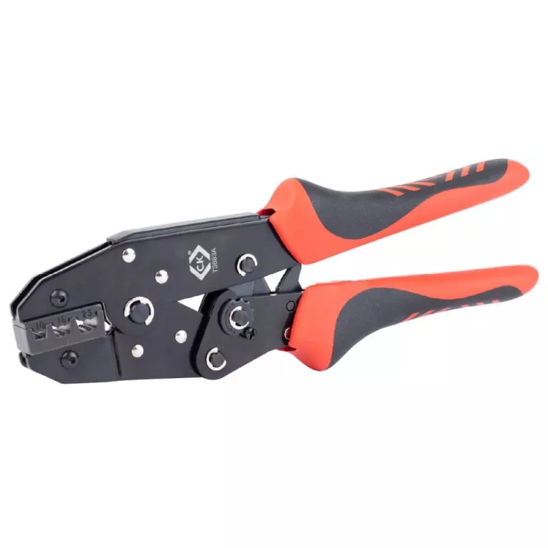 C.K Tools T3683A Crimpzange für Aderendhülsen 10-25 mm²