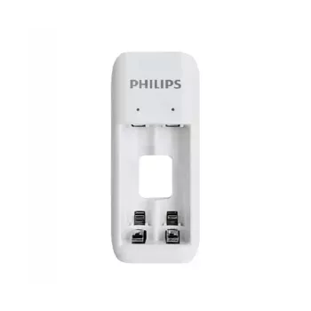 Philips SCB2070NB/00 Akkuladegerät mit 2x AA 700 mAh Akkus
