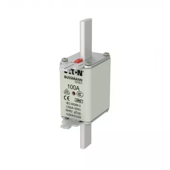 Eaton 100NHG02B NH-Sicherung D02 100 A 500 V gG mit mechanischer Anzeige, 3er-Pack