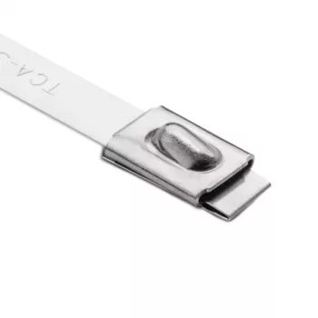 HellermannTyton MBT33H Edelstahl-Kabelbinder, 360 mm x 7,9 mm, 50er-Pack (111-94339)