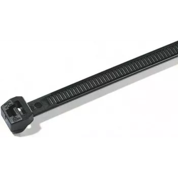HellermannTyton T50MOS-HS-BK-C1 Kabelbinder, 245 mm x 4,6 mm, Schwarz, 100 Stück