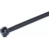 HellermannTyton OS-Serie Kabelbinder mit Außenverzahnung 100 x 2,5 mm, Schwarz, 100 Stück 118-04700