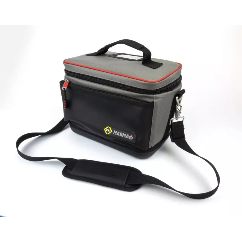 C.K Tools MA2641 Testgeräte-Koffer Plus, 600D Polyester, 300 x 220 x 100 mm, Schwarz/Blau