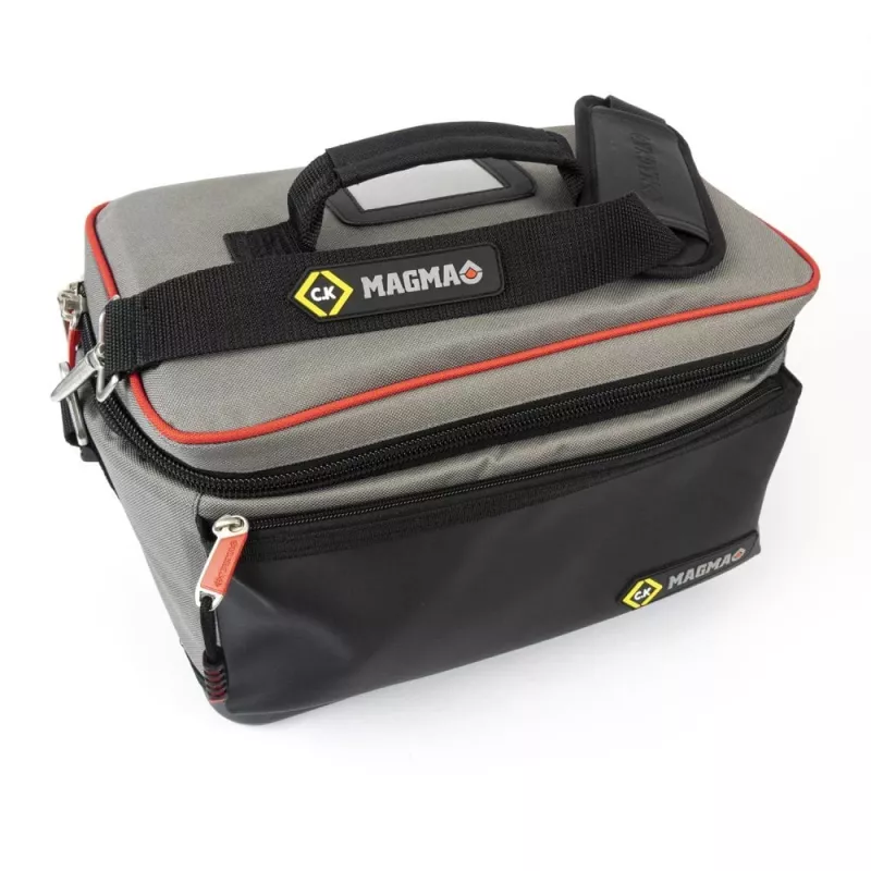 C.K Tools MA2641 Testgeräte-Koffer Plus, 600D Polyester, 300 x 220 x 100 mm, Schwarz/Blau