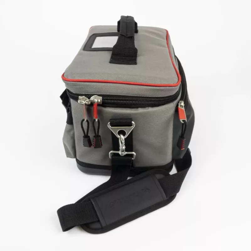 C.K Tools MA2641 Testgeräte-Koffer Plus, 600D Polyester, 300 x 220 x 100 mm, Schwarz/Blau