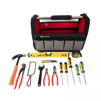 C.K Tools T5971 Werkzeugset im Beutel, 15 Teile