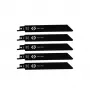 C.K Tools T0823 Säbelsägeblätter 24 TPI, 150 mm, Bi-Metall, 5er-Pack