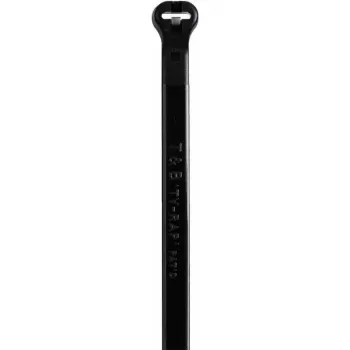 ABB Ty-Rap® Kabelbinder mit Edelstahlzunge, 340 mm x 6,9 mm, Natur, 50 Stück (TY527MR)