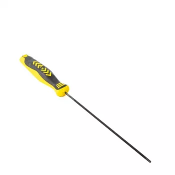 C.K Tools T0079A 4 Kettensägenfeile, 4 x 175 mm, rund, Einhieb