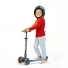 Chillafish Scotti 3-Rad-Roller mit Leuchtrollen, Navy