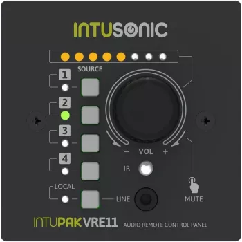 INTUSONIC VRE11 Fernbedienungspanel für VRA1100 Verstärker 12604179