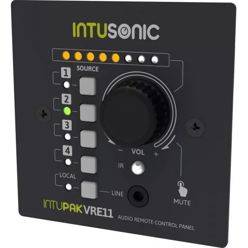 INTUSONIC VRE11 Fernbedienungspanel für VRA1100 Verstärker 12604179