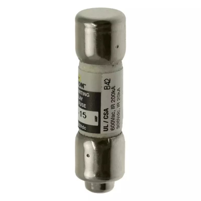 Eaton FNQ-R-15 träge Sicherung 15A 600V AC/300V DC Class CC 10er-Pack