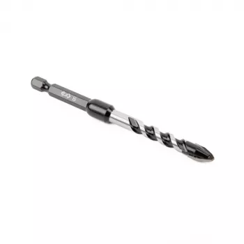 C.K Tools T3115 080 Betonbohrer 8 mm x 105 mm, Hartmetallspitze, Sechskantschaft