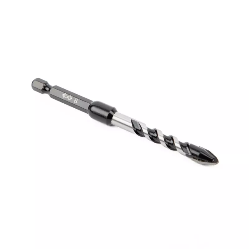 C.K Tools T3115 080 Betonbohrer 8 mm x 105 mm, Hartmetallspitze, Sechskantschaft