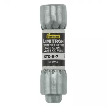 Eaton KTK-R-7 Class CC flinke Sicherung, 7 A, 600 V AC, 200 kA Ausschaltvermögen, 10er-Pack