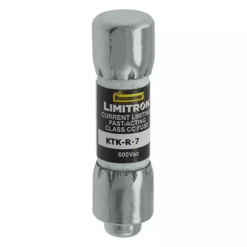 Eaton KTK-R-7 Class CC flinke Sicherung, 7 A, 600 V AC, 200 kA Ausschaltvermögen, 10er-Pack