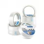 Rapesco 1808 Transparentes Klebeband 25,5 mm x 66 m, 8 Rollen