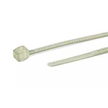 HellermannTyton T18ROS Weiß Kabelbinder 100x2,5mm PA66 100er-Pack (118-00079)