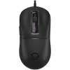LORGAR MSA10R kabelgebundene Gaming-Maus, PixArt 3311, 6 programmierbare Tasten, Schwarz (LRG-MSA10R-BK)