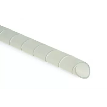 HellermannTyton 161-42000 Transparentes Polyamid/Polyethylen Spiralschlauch, 30 m x 1,5 mm