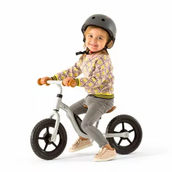 Chillafish Charlie 10 Laufrad, Silber, 1,5-4 Jahre