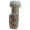 Triax TQT 400 Gold Universal Quattro LNB mit 4 Ausgängen für Multischalter 304873
