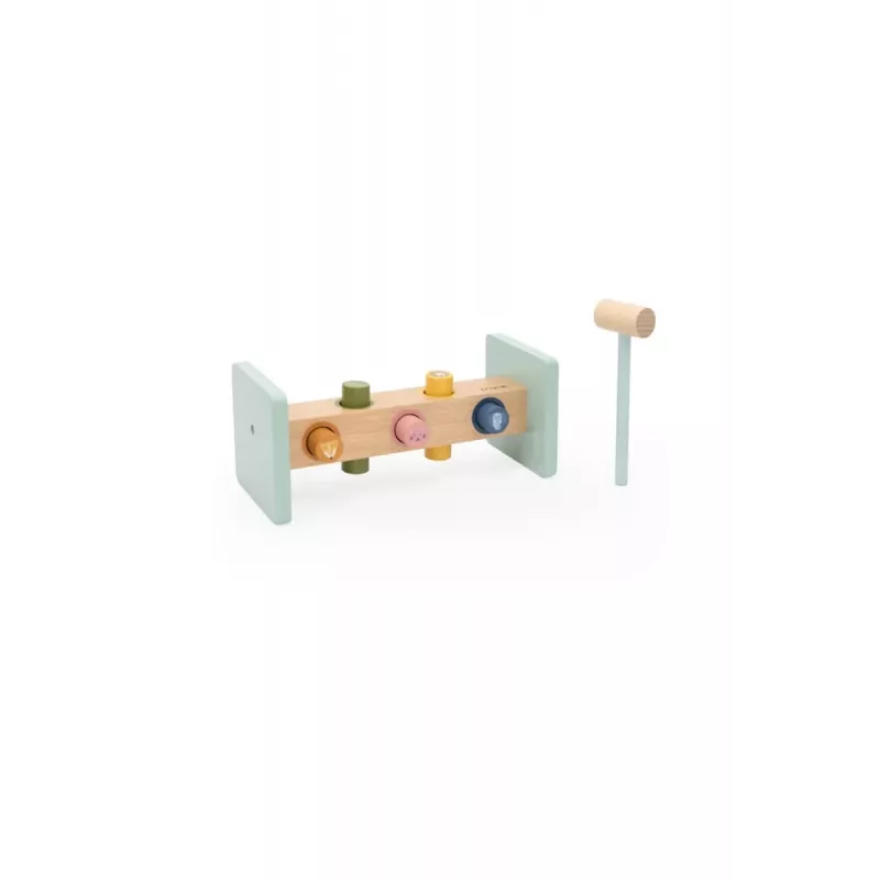Trixie Hammerspiel aus Holz mit Hammer, ab 18 Monaten