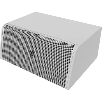 INTUSONIC 8SM300T Dual 8-Zoll Subwoofer Weiß 12604014