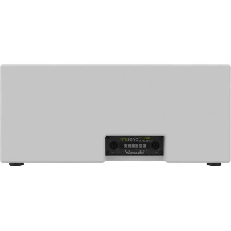 INTUSONIC 8SM300T Dual 8-Zoll Subwoofer Weiß 12604014