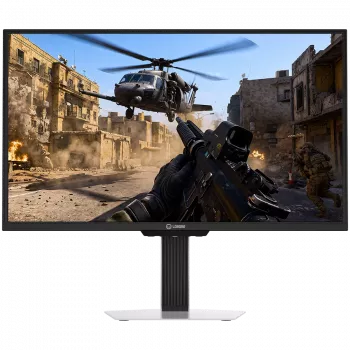 LORGAR 24,5 inch Full HD IPS 400Hz Gaming-Monitor, Dual LED, HDR600 Ready, höhenverstellbar, Weiß