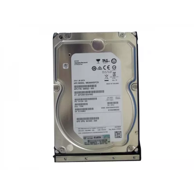 HPE 3TB 6G 7.2K LFF SATA Midline Low Power Festplatte (862131-001)