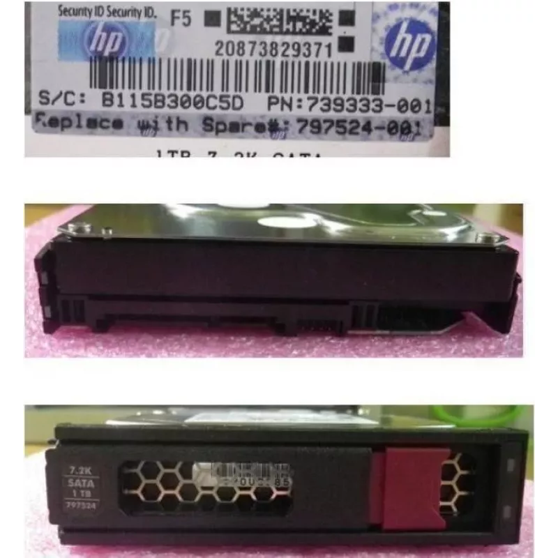 HPE Midline 1TB SATA 6Gb/s 3,5 inch LFF Low Profile interne Festplatte für Apollo 4510 Gen9