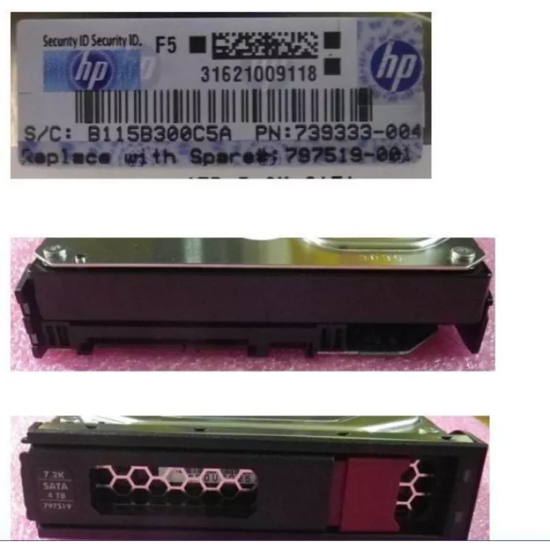 HPE Midline 4TB 3,5 LFF SATA 6Gb/s 7200 RPM interne Festplatte für Apollo 4510 Gen9