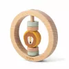 Trixie Mr. Lion Rundes Holz-Babyspielzeug zum Zahnen, 6m+