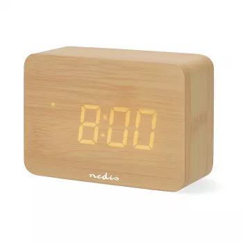 Nedis Digitaler Radiowecker, Holz