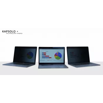 KAPSOLO 2-Wege-Privatsphärenfilter für Microsoft Surface Pro 8 (2021), abnehmbar, 13 Zoll, 3:2, Anti-Glare KAP12846