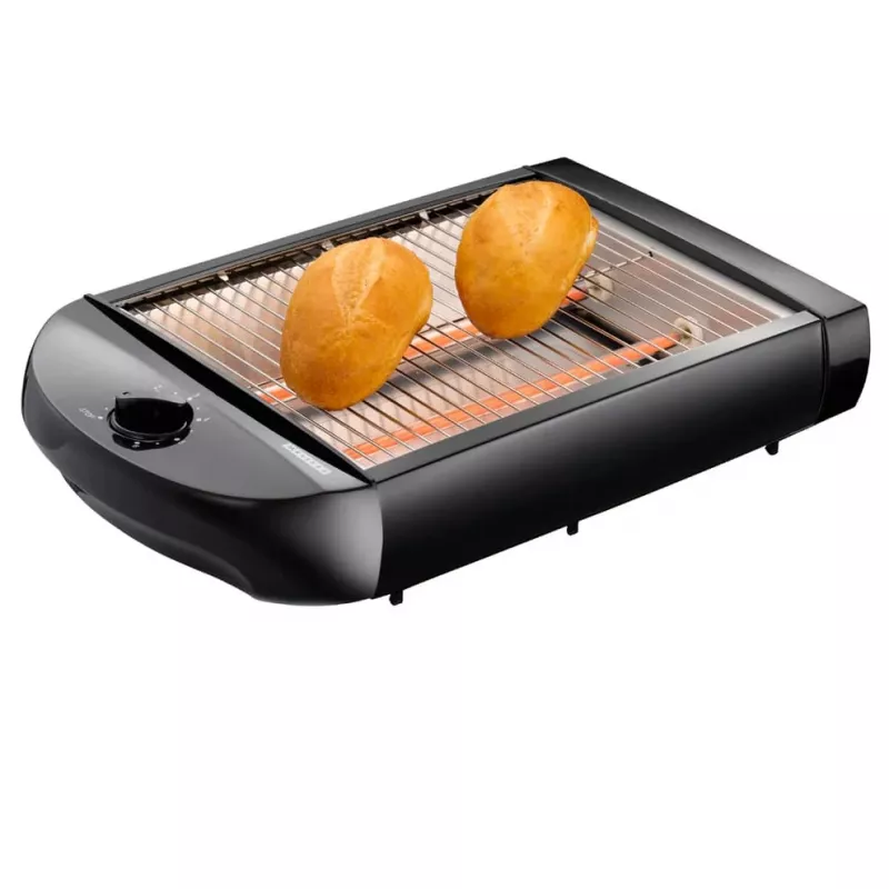 Lenco Melissa Flachtoaster 600W Schwarz