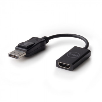 Dell DisplayPort auf HDMI 2.0 Adapter - 4K 60Hz - Schwarz (9KWG4)