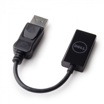 Dell DisplayPort auf HDMI 2.0 Adapter - 4K 60Hz - Schwarz (9KWG4)