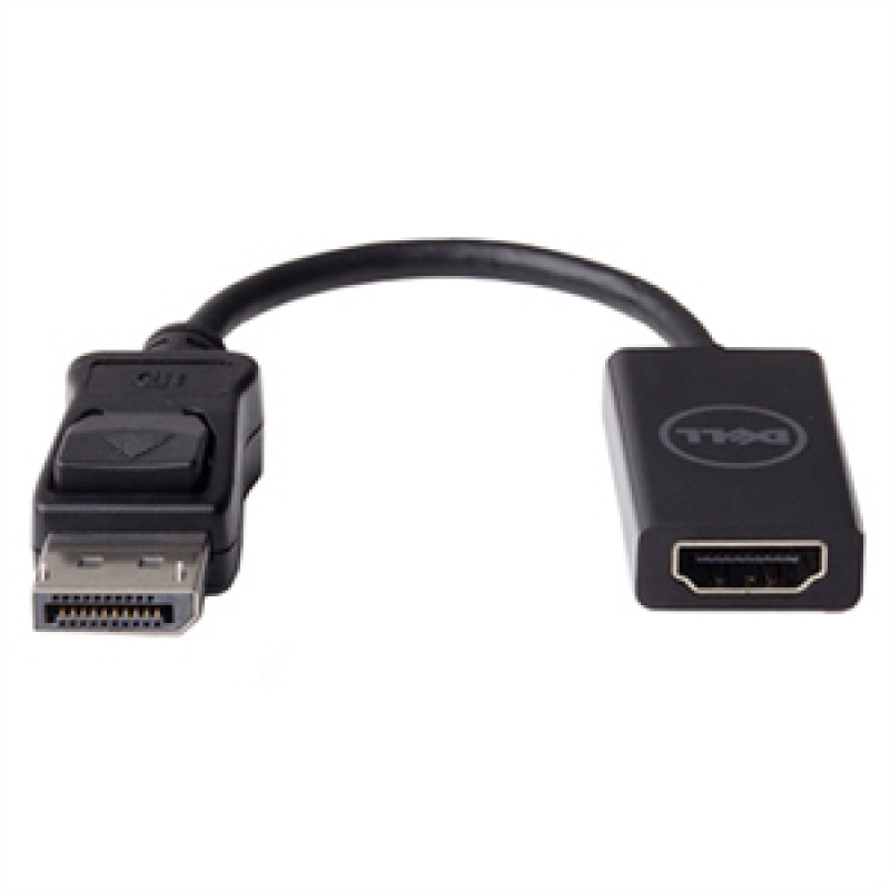 Dell DisplayPort auf HDMI 2.0 Adapter - 4K 60Hz - Schwarz (9KWG4)