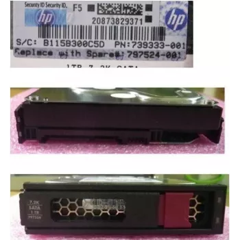 HPE 1TB SATA 6G 7.2K 3,5 Zoll Low Profile Festplatte (797275-S21)