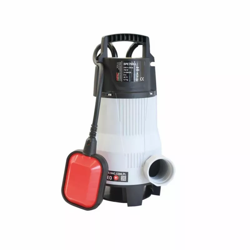 NAC Schmutzwasser-Tauchpumpe 750W SPE75D-L