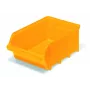 raaco E5 Euro-Sichtlagerkasten, 25 l, orange (123686)