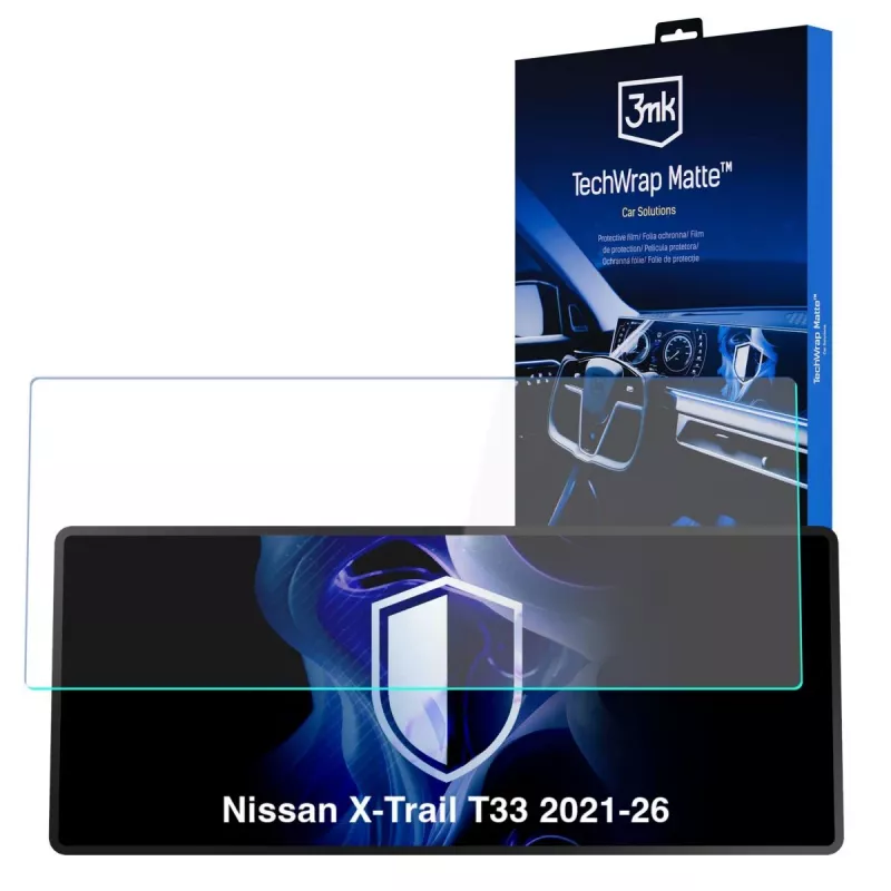 3MK PROTECTION Nissan X-Trail T33 (2021-2026) – 3mk TechWrap matte Center-Display