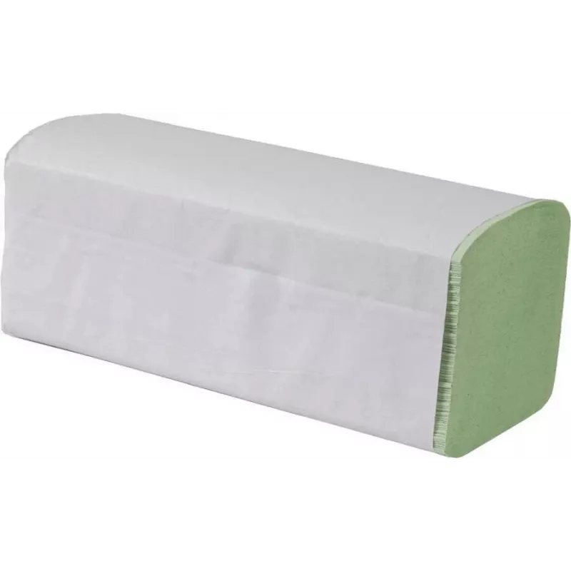 Heemann Handtuchpapier 2-lagig Weiß Premium 24x21cm 3200 Blatt ZZ-Falz (Pap.346)