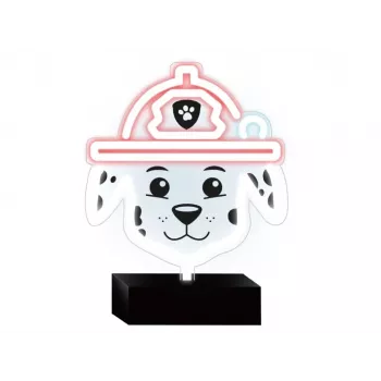 PAW Patrol LED-Neonlampe mit Ständer für Kinder, Marshall
