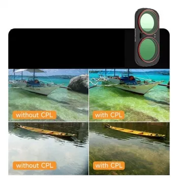 Sunnylife Magnetischer CPL-Filter für Insta360 Luna Ultra (LU-FI235-C)